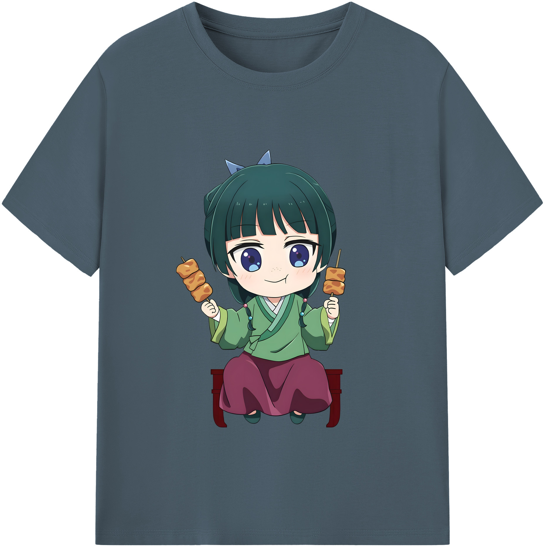 （画像用） 薬屋のひとりごと The Apothecary Diaries 綿100％半袖Tシャツ（フロントプリント）